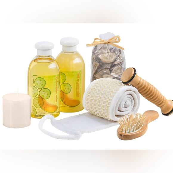 FREIDA & JOE Fresh Cucumber Melon Massage and Reflexology Kit - Picture 2 of 2
